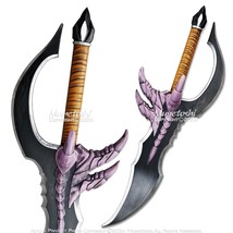 Munetoshi 26&quot; Silver Kasaka Venom Fang Dagger Solo Foam Replica Anime Co... - $18.79