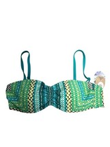 Prana Women Cosima Bathing Suit Top Emerald Carnivale W1COSM116 Size Small - $19.80