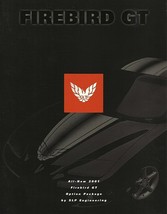 2001 Pontiac SLP FIREBIRD GT sales brochure sheet US 01 - £7.86 GBP