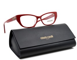 New Roberto Cavalli RC5108/V 068 Red Authentic Eyeglasses Frame Rx 52-14 - £124.24 GBP