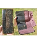 Vintage Leather Medical Doctors tool instrument Bag Dr&#39;s Case old folding - $1,275.95 MXN