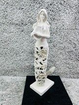Musical Muse Mermaid With Instrument White Sculpture Figurine Nautical D... - £26.02 GBP