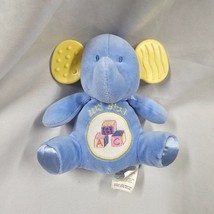 Kids Preferred Asthma Friendly Itty Bitty Elephant Teether Rattle Plush Baby Toy - £39.56 GBP