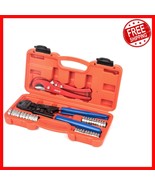 Professional PEX Clamp Tool Kit with Tubing Cutter for Quick Plumbing Pr... - $1,057.69 MXN