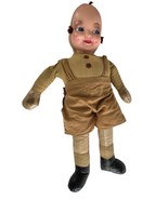 Vintage Doll Georgene Boy 18 Inch #320 Tan - $19.84