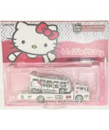 VOLKSWAGEN VW DRAG BUS Custom Hot Wheels Team Transport Hello Kitty Seri... - $166.21