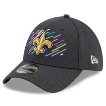 New! Size L / XL New Orleans Saints NFL New Era 39THIRTY Crucial Catch H... - $23.99