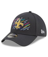 New! Size L / XL New Orleans Saints NFL New Era 39THIRTY Crucial Catch H... - $23.99