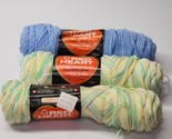 RED HEART Yarn Skeins #818 BLUE JEWEL And #964 LULLABY - 100% Acrylic - ... - $27.49