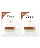 Pack of (2) New Dove Anti-Frizz Oil Smooth Hair Mask, 1.5 oz - $9.86 CAD