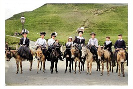 ptc3655 - Yorks - Families enjoy Donkey Rides, Scarborough Seafront - print 6x4 - £2.19 GBP