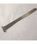 Vintage Builders’ Hardware National Manufacturing Company ruler 6&quot; Sterl... - $352.88 MXN