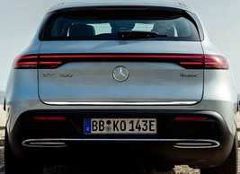 Mercedes-Benz EQC 2019+ Chrome Trunk Trim - Tailgate Accent - Premium Ca... - £19.87 GBP