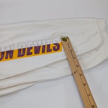 ASU Arizona State Sun Devils Men's White Distressed Graphic T-Shirt Size 2XL image 6