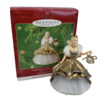 2000 HALLMARK MATTEL CELEBRATION BARBIE DOLL KEEPSAKE CHRISTMAS ORNAMENT... - $5.70