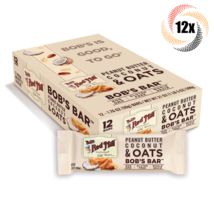 Full Box 12x Bars Bob&#39;s Red Mill Peanut Butter Coconut &amp; Oats Bar | 1.76oz - £26.22 GBP