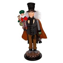Kurt Adler Hollywood Bob Cratchit and Tiny Tim Christmas Nutcracker 15 Inch - $128.68