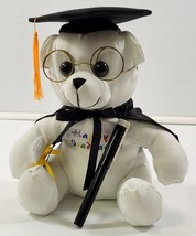 *M) Happy Graduation Elco Toy Autograph Signatures Stuffed Animal Bear - £4.72 GBP