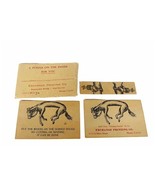 Magician toys vtg Magic Shop Tricks 1940s Exchange Printing puzzle horse... - £30.50 GBP