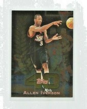 Allen Iverson (Philadelphia 76ers) 1997-98 Topps 40 Insert Card #T40-22 - £3.98 GBP