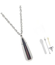 Teardrop Urn Necklace for Ashes Cremation Jewelry - £40.46 GBP