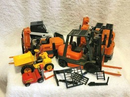 Nissan Etc Toy Fork Lift Lot Die Cast Many Pieces Most With Issues Vintage Toys - £51.77 GBP