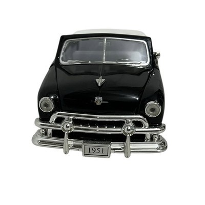 1951 Ford Custom Convertible Coupe 1:32 Scale Diecast Car by Akro Black Item image 2