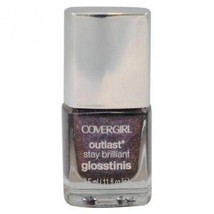 Covergirl Outlast Stay Brilliant Glosstinis Nail Polish Minis#625 Violet Flicker - $9.00
