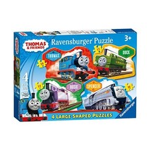 Ravensburger Thomas and Friends 4 Shaped Puzzles  - £38.23 GBP