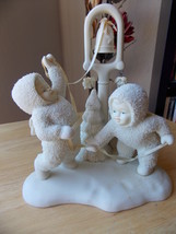 Dept. 56 1995 Snowbabies Retired “Ring The Bells…It’s Christmas” Figurine  - £39.54 GBP