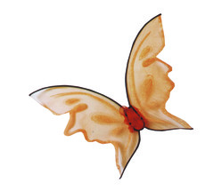 Jewel Butterfly Fairy Wings (21&quot;) Select Color: Orange - £67.80 GBP