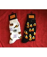 Woman&#39;s Halloween Novelty Socks 2 Pair Shoe Size 4-10 Kohl&#39;s New W/T - $12.86