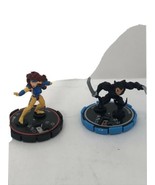 Heroclix X Men Wolverine #149 &amp; Jean Grey #51 Wizkids Marvel 2003 A1 - $9.99