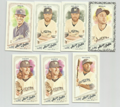 Milwaukee Brewers 2018 Topps Allen &amp; Ginter Lot Of Seven (7) Mini&#39;s - £9.77 GBP