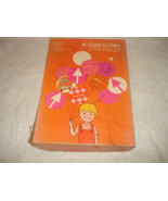Vintage 1972 Children&#39;s learning math animal crad games - $280.89 MXN