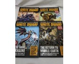 Lot Of (4) Games Workshop White Dwarf Magazines Sept 2017 Feb Mar Sept 2... - $64.14