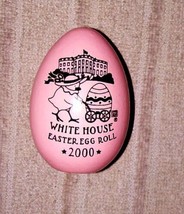 2 Clinton = White House Easter Egg 2000 + Hillary Campaign Button Democrat - £25.30 GBP