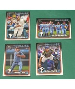 2024 Topps Philadelphia Phillies 9 Card Lot - $8.09 CAD