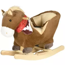 Qaba Baby Rocking Horse, Riding Horse, Plush Animal Rocker with Realisti... - €118,66 EUR