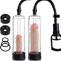 Penis Pump Extender Enlarger, Male Sex Toys Manual Penis Vacuum Pump Cock Sleeve - $32.99