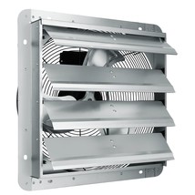 VEVOR 16&#39;&#39; Shutter Exhaust Fan, High-speed 2000 CFM, Aluminum Wall Mount... - $117.79