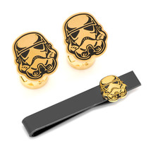 Stormtrooper Canto Bight Cufflinks Tie Bar Gift Set - £83.21 GBP