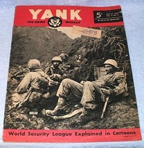 Army Yank Weekly July 27, 1945 War for Oil Pin Up Sheila Ryan - £7.04 GBP