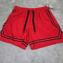 Nike Women&#39;s Fly Crossover Basketball Shorts Red Size X-Large New With Tags - £19.25 GBP