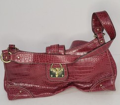 Red Croc Design Purse Used - $13.54