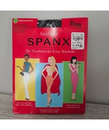 Spanx Footless Body Shaping Pantyhose Medium Control Black Slimming Size C - $23.00 CAD