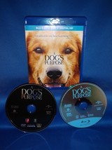 Dennis Quaid John Ortiz A Dog&#39;s Purpose Blu-ray Dvd Digital Brit Robertson - £3.49 GBP
