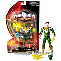 Year 2006 Power Rangers Mystic Force 6&quot; Figure - Mystic Sound Green Power Ranger - £59.94 GBP