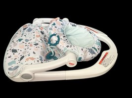 Fisher-Price Sit-Me-Up Floor Seat Baby Support Chair GKJ14 Terrazzo Pattern image 6