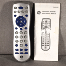 GE Universal Remote Control RM24930 Replacement Controller Silver Tested... - $7.13